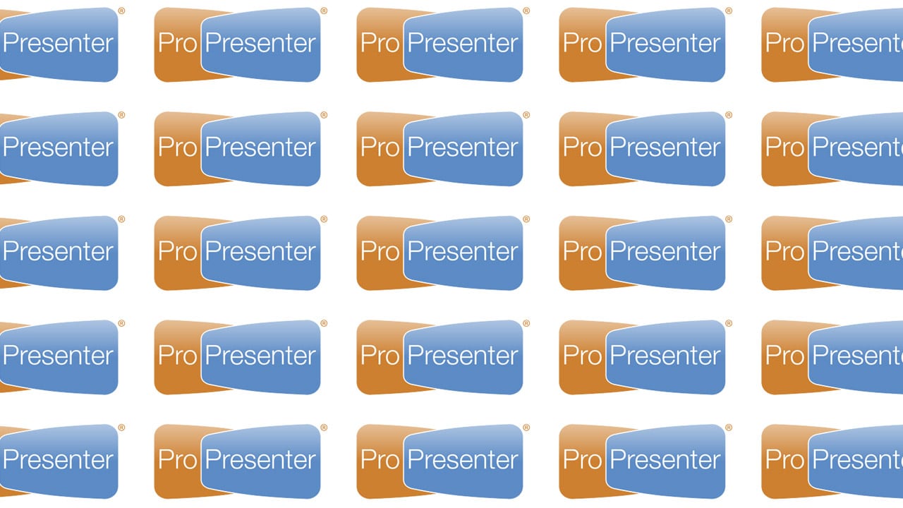 ProPresenter 6